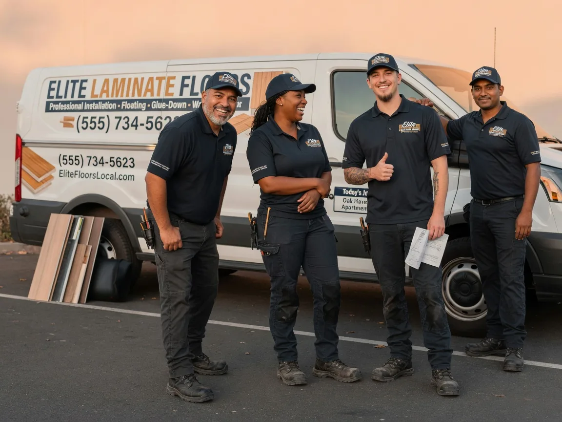 Laminate flooring installation company in Latty, OH
